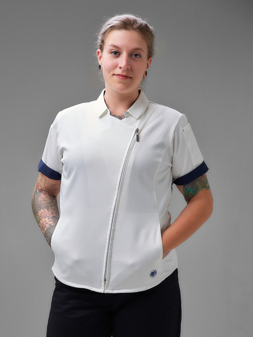 Women's White Chef Coat